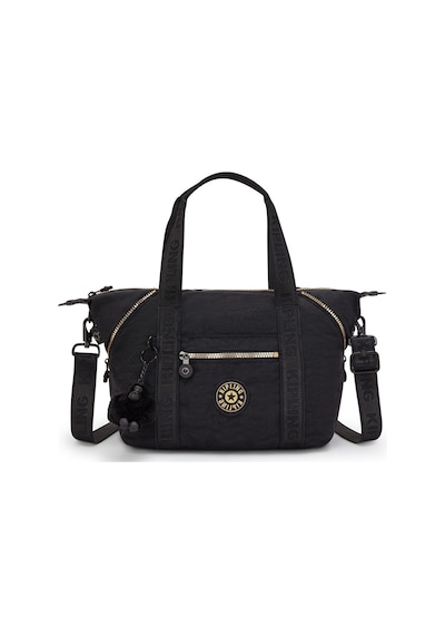 Kipling Kıplıng Art Mini Küçük Boy Omuz Çantası Siyah Glorıous Gold Siyah