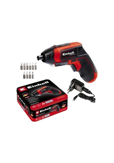 Einhell TE-SD 3.6 Li Şarjlı Vidalama + 10 Bits Uç - Metal Kutu - 4513501