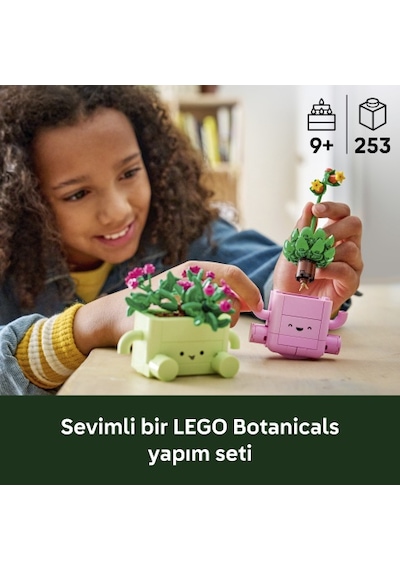 LEGO® Botanicals Sallanan Bitkiler 11506 - 9 Yaş ve Üzeri Çocuklar için Yaratıcı Çiçek Yapım Seti (253 Parça)