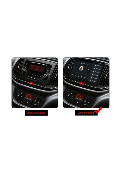 Fiat Doblo 2015-2019 Android 2 Gb + 32 Gb Carplay Multimedya JAPON SERİ