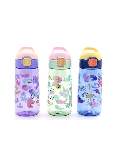 Renkli Pipetli Suluk 600 Ml