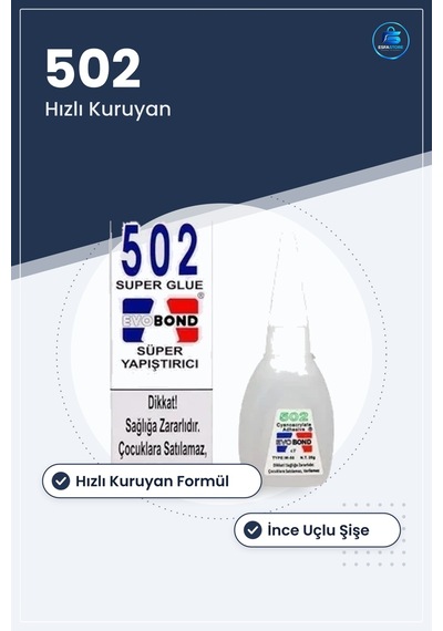 Japon Yapıştırıcı Hızlı Kuruyan Tamir İşleri İçin Ev Atölye Hırda