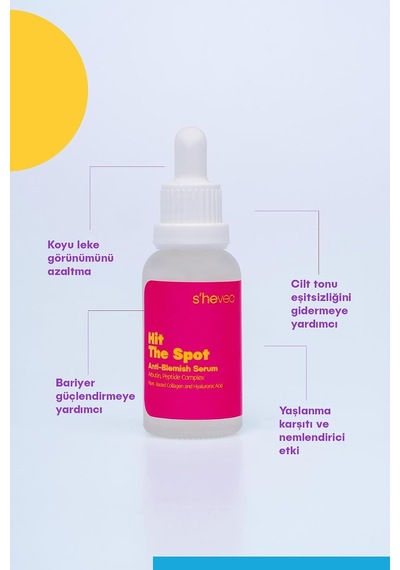 Hıt The Spot Leke Bakımı Onarmaya Yardımcı Arbutin Ve Peptit Kompleksi İçeren Serum 30 Ml Diğer