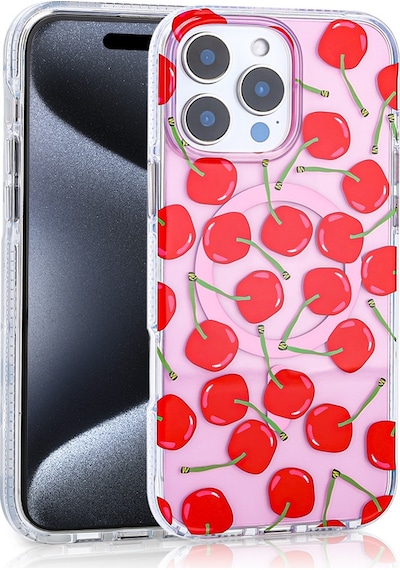 Apple Uyumlu iPhone 12 Pro Kılıf M-safe Şarj Özellikli Zore Stilo Kapak Pembe