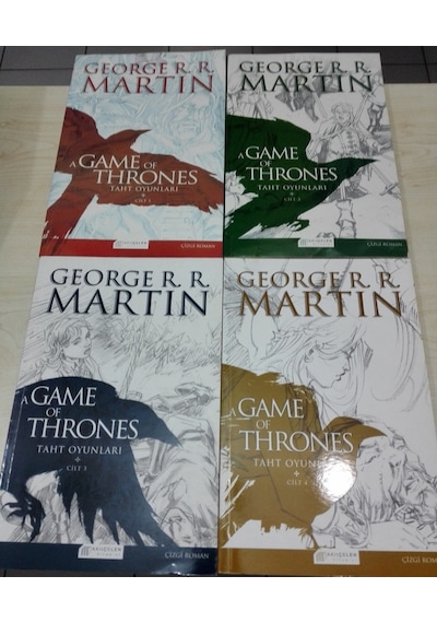 Taht Oyunları - Game Of Thrones Çizgi Roman Set 4 Kitap