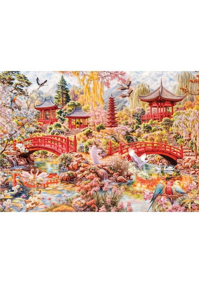 Anatolian 3000 Parçalık Puzzle - Japon Bahçesi 4938