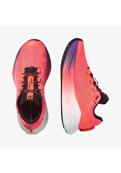 Salomon Aero Glıde 3 Kadın Koşu Ayakkabısı Neon Flame L47976500 Pembe