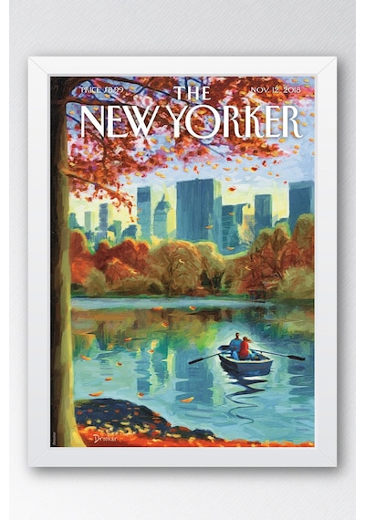 The New Yorker Çerçeveli Tablo November 12 2018
