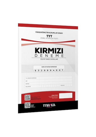 2026 Tyt Yeni Nesil Kırmızı Deneme Tamamı Video Çözümlü