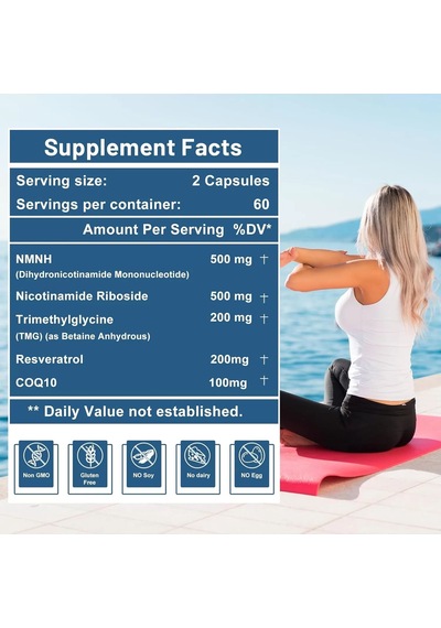 Nmnh Nad+ Support 500 Mg 60 Kapsül