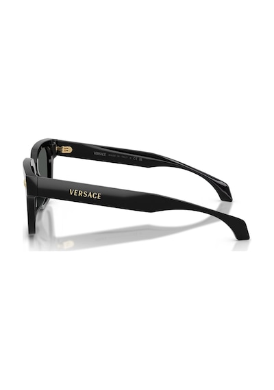 Versace Ve 4510u Gb187 52 Unisex Kare Siyah Kemik Güneş Gözlüğü