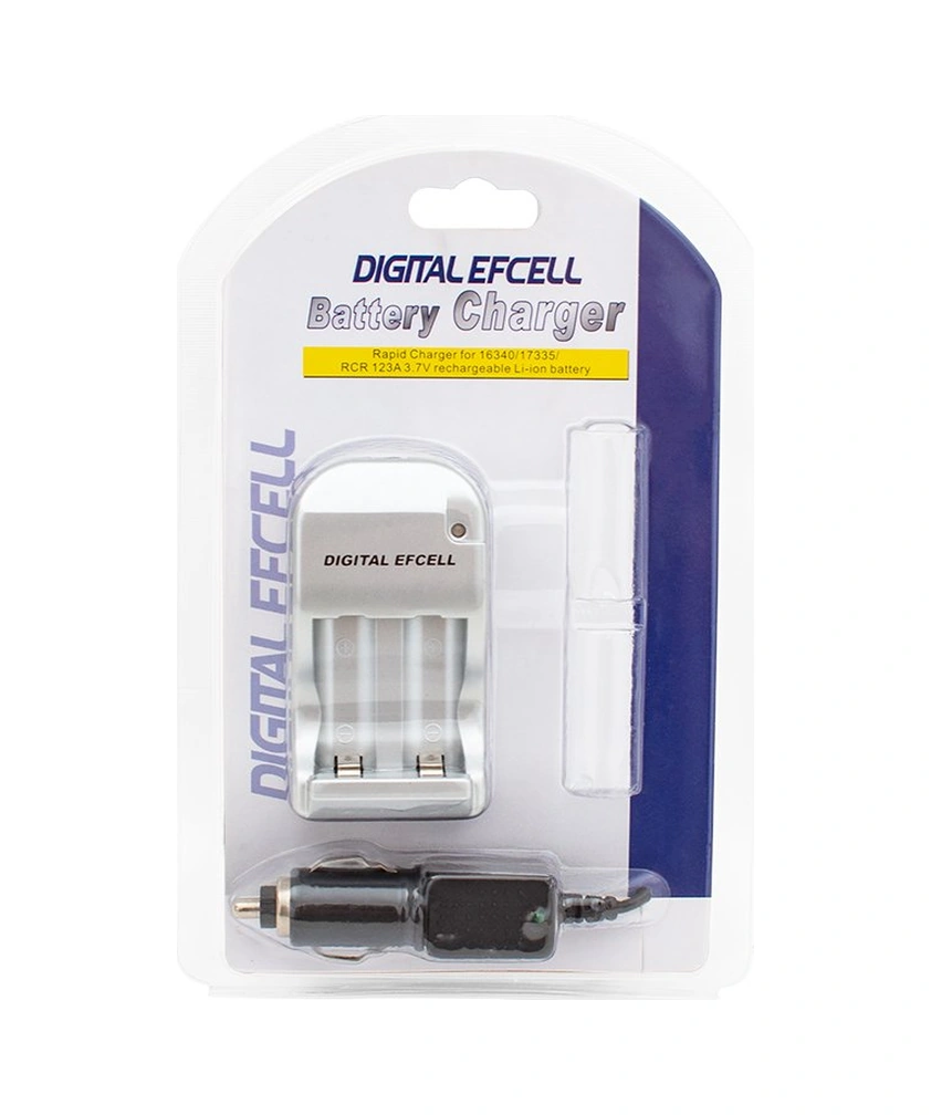 Digital Efcell 123a - 16340 - 17335 2 Li Ev Ve Araç Pil Şarj Ciha