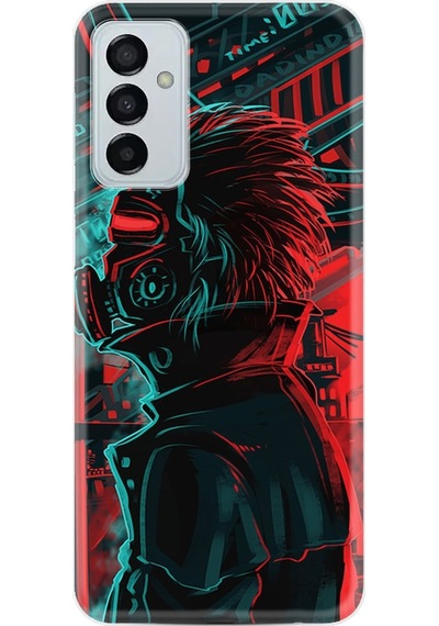 Samsung Uyumlu Galaxy A04S Kilif Silikon Desen Mask Mand 1686 556613530