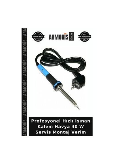 Profesyonel Hızlı Isınan Kalem Havya 40 W Servis Montaj Verim