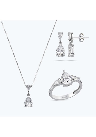 Altınbaş Altın Üçlü Damla Set Utkvr0051-24627-set