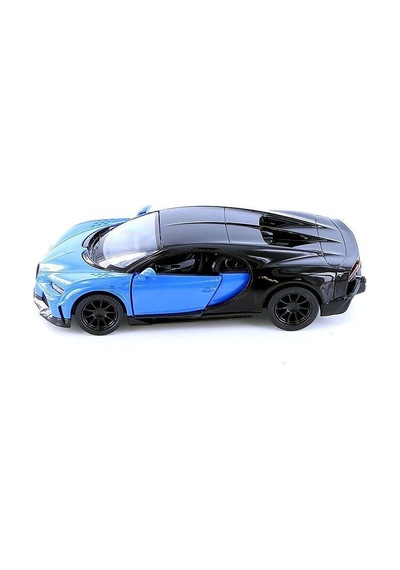 Kinsmart Bugatti Chiron Supersport 1:38 Mavi Çek Bırak Model Araba