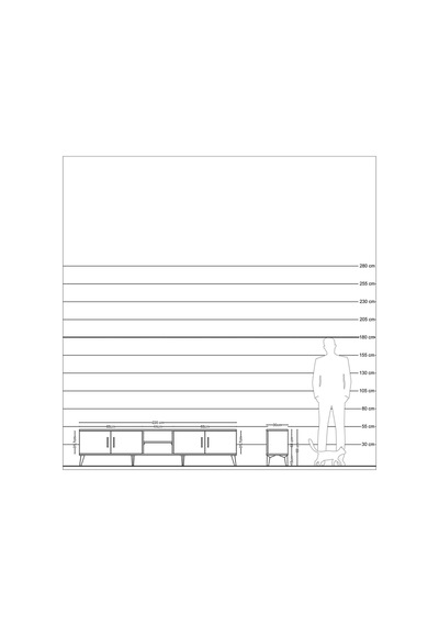 Arges Tv Ünitesi 3 Raflı 4 Kapaklı 220x30x51 Antrasit-antrasit Antrasıt/antrasıt - Antrasıt Arges Tv Ünitesi 3 Raflı 4 Kapaklı 220x30x51 Antrasit-antrasit Antrasıt/antrasıt - Antrasıt