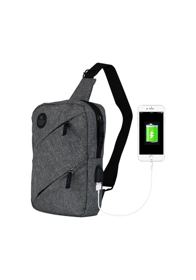 My Valice Smart Bag Usb'Li Çapraz Göğüs Çantası 1504 Bordo