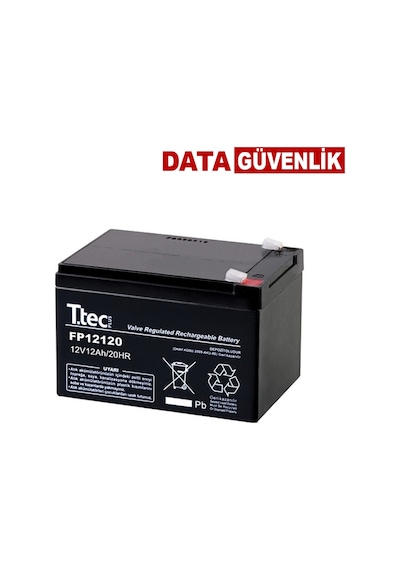 Ttec 12v-12ah Bakımsız Kuru Akü