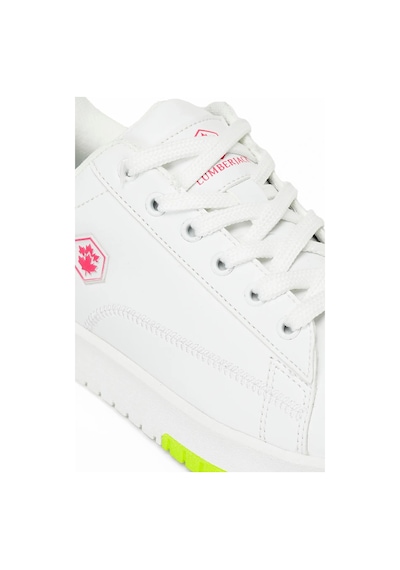 Lumberjack Esen Kadın Günlük Sneaker Spor Ayakkabı Beyaz-pembe Beyaz - Pembe