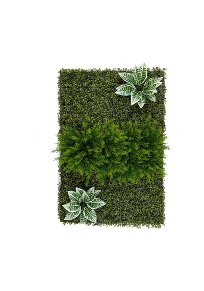 Dikey Bahçe Duvar Paneli 120x80cm Model8 Yeşil