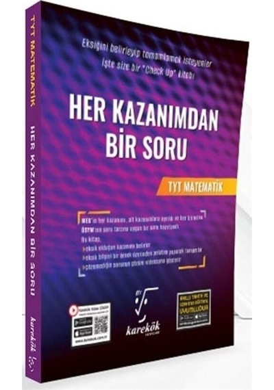 TYT Matematik Her Kazanımdan Bir Soru -  Karekök Eğitim Yayın
