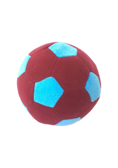 Taraftar Peluş Top Bordo-Mavi