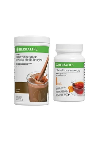 Herbalife Cikolatalı Shake ve Çay