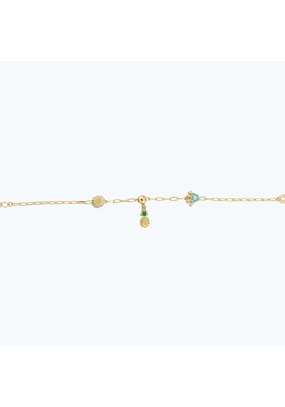 Altınbaş Altın Çocuk Ananas Bileklik Ajrbl0026-y-24754 Çok Renkli