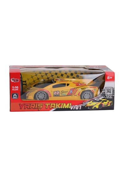 Vrd 10728 Uk Ff Şarjlı 1 16 Desenli Yarış Çok Renkli