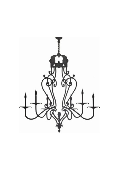 Chandelier Metal Lazer Kesim Tablo 7128
