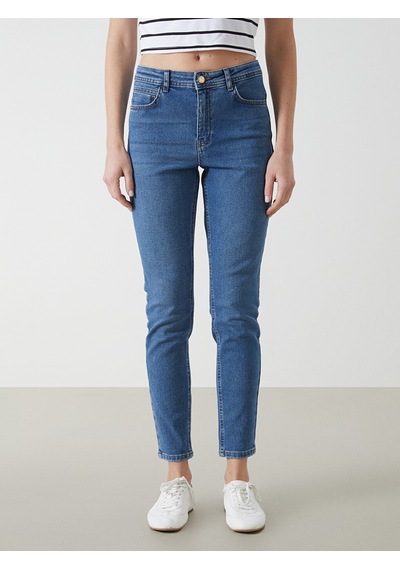 Lcw Jeans İndigo Push Up Kadın Jean Pantolon