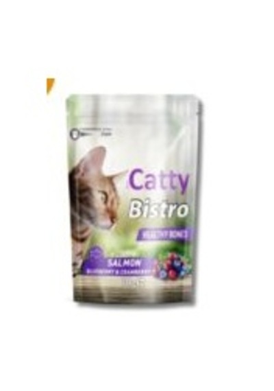 Catty Bistro Healthy Bones Somonlu Kedi Ödülü 60gr