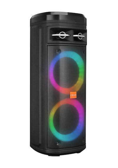 Mikado Md-bt106 30w Usb/bt/tf/tws Led Işıklı Kablosuz Mikrofonlu Toplantı-parti Kule Hoparlör