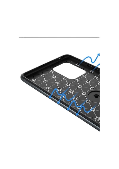 Samsung Galaxy Uyumlu, A91 / S10 Lite Kılıf Range Yüzüklü Silikon - Kırmızı