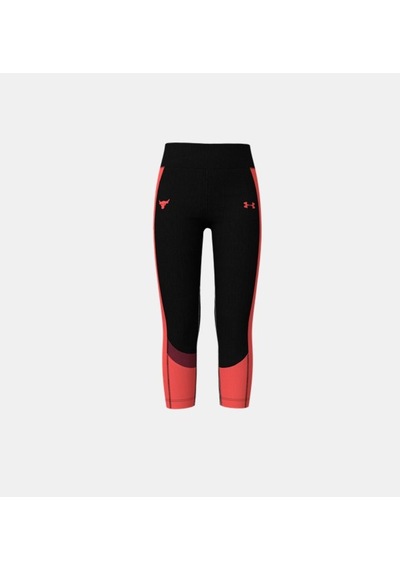 Under Armour Kız Çocuk Project Rock Heatgear® Armour Ankle Tayt Siyah