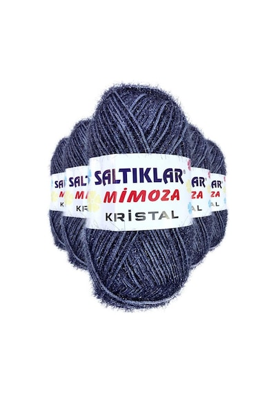 5 Adet Mimoza Kristal Işıltılı Şal Patik Yelek İpi 36