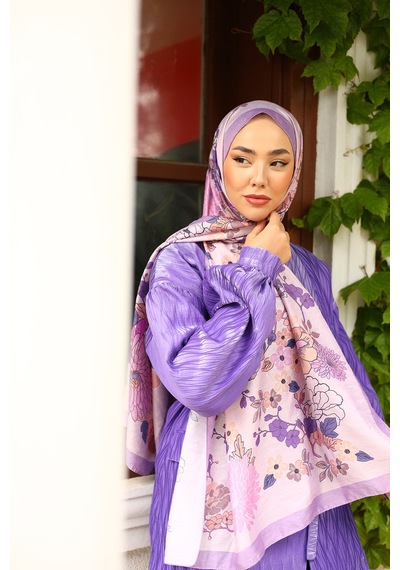 Silk Home Olinda Şal 49004-26 Eflatun
