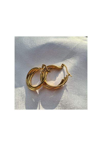 Triple Luxe Hoop Altın