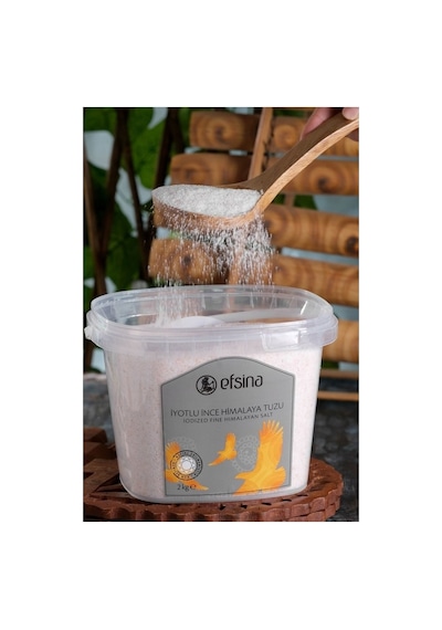 Efsina İyotlu İnce Himalaya Tuzu 2 KG