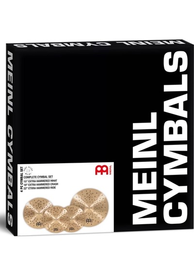Meinl 15" - 18" - 22" Pure Alloy Complete Extra Hammered Zil Seti