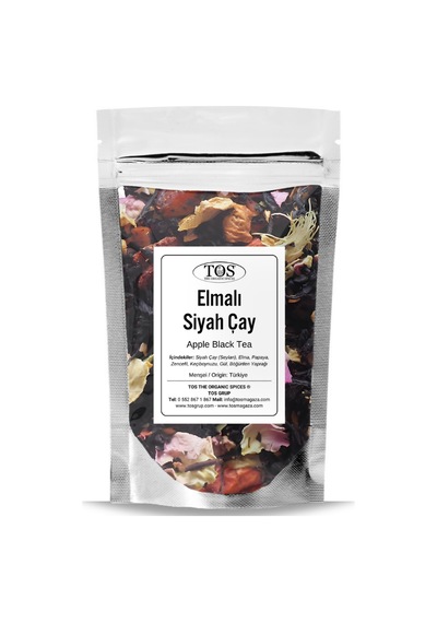 Elmalı Siyah Çay 100 gr (1. Kalite) Apple Black Tea