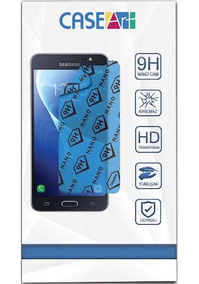 Samsung Galaxy J5 2016 ile Uyumlu Nano Ekran Koruyucu Kırılmaz Esnek Cam