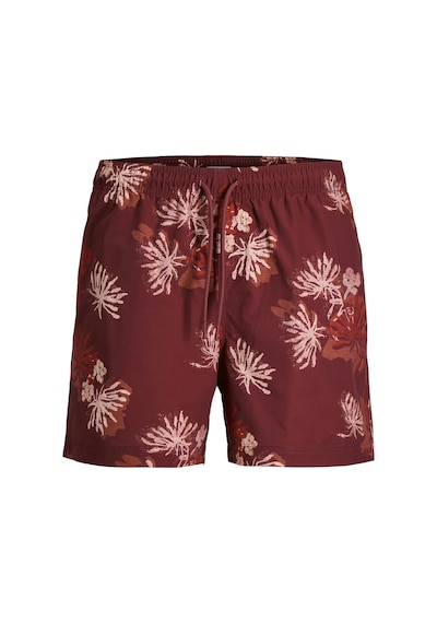 Jack&jones Jpstmauı Shell Aop Swım Shorts Reg Bordo Jack&jones Jpstmauı Shell Aop Swım Shorts Reg Bordo
