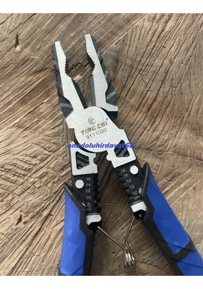 Tıng Fit Pense Kablo Basma Soyma Pensesi Kablo Tel Kesme Pensesi 220mm 220mm