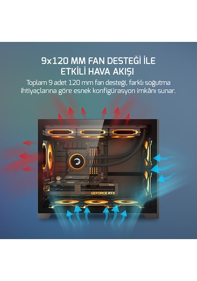 Gamepower Warcry Ronin 3xargb Fan 750w 80+ Bronze Micro-atx Gaming Oyuncu Kas