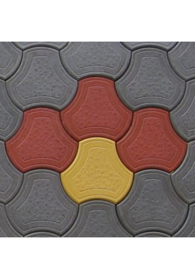 Plastik Parke Taşı Tekli Deniz Anası 1/2 4,5 Cm (10 Adet)