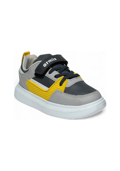 Celira Arm Füme Sarı Erkek Çocuk Sneaker Spor Ayakkabı Füme Sarı