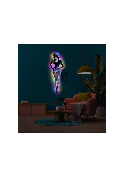 Led Işıklı Kişiselleştirilebilir Kadın Temalı Tablo Almira Dekoratif Gece Lambası Çok Renkli - 737249549 Çok Renkli Led Işıklı Kişiselleştirilebilir Kadın Temalı Tablo Almira Dekoratif Gece Lambası Çok Renkli - 737249549 Çok Renkli