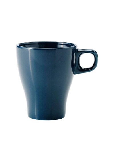Ikea Färgrık Seramik Kupa 11 Cm 250 Ml Lacivert 1 Parça